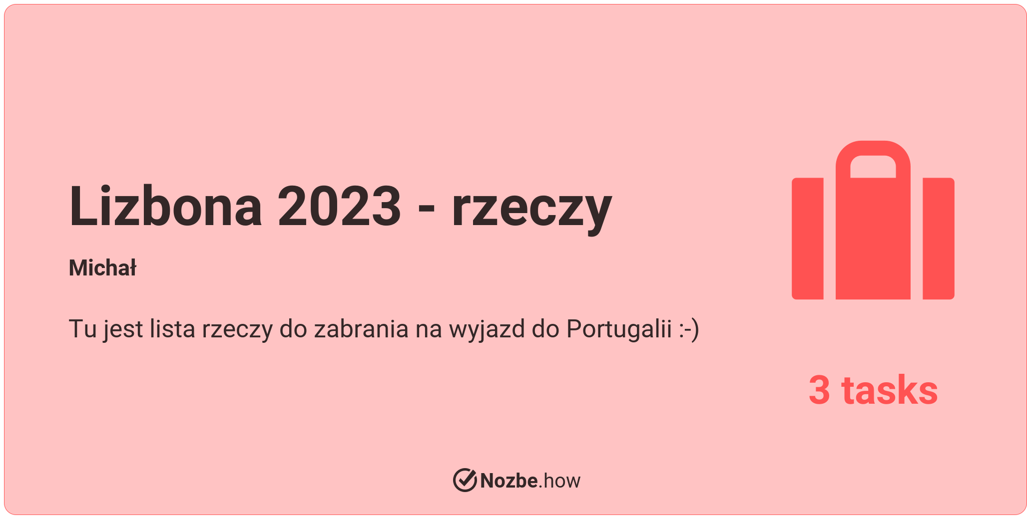 Lizbona 2023