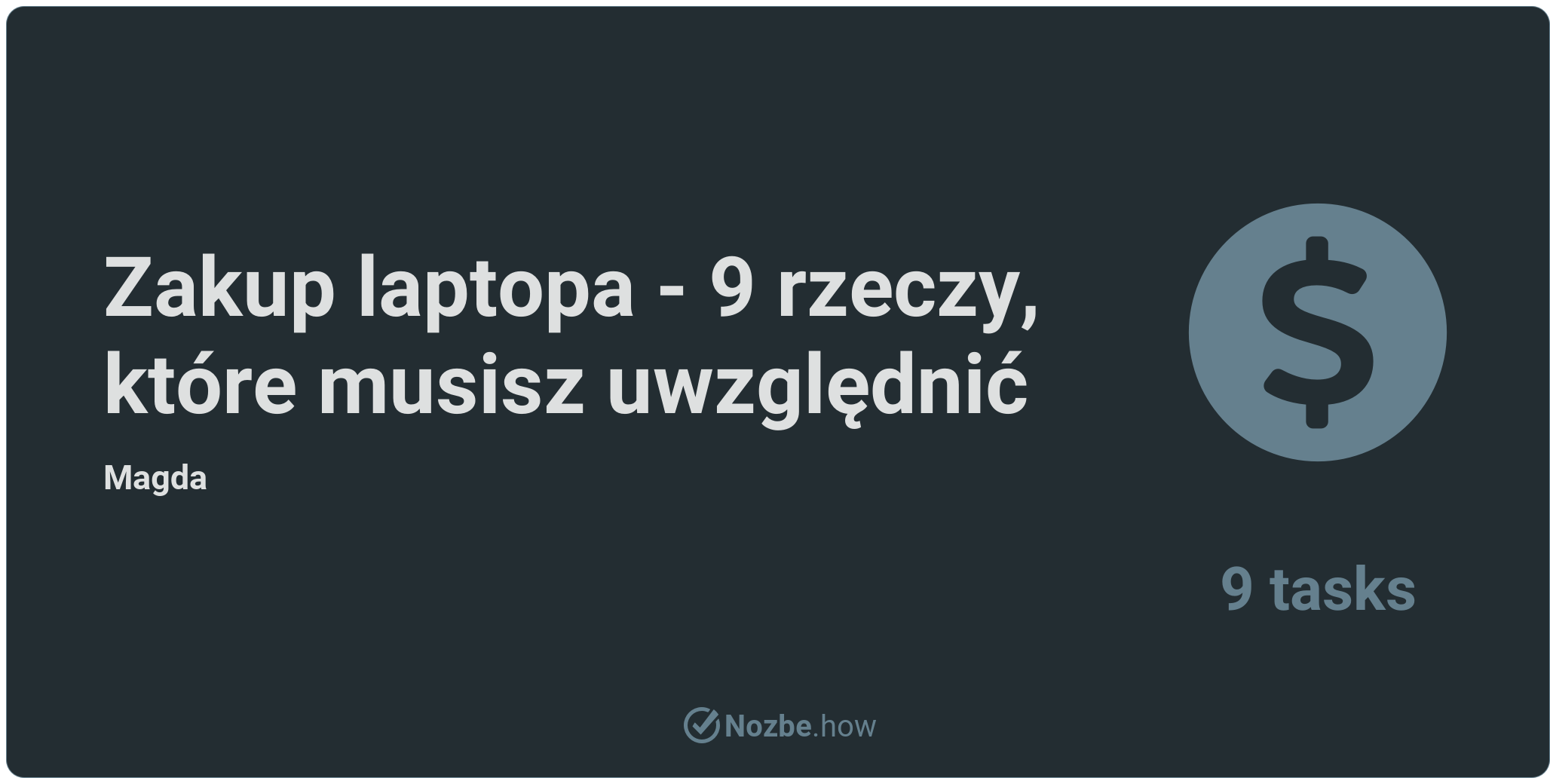 Zakup laptopa - 9 rzeczy, które musisz uwzględnić